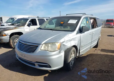 2012 Chrysler Town & Country Touring from USA, damaged, VIN 2C4RC1BG1CR386341